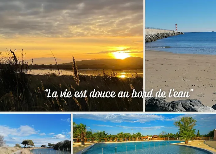 Campsite Entre Et Roseaux - Piscine Chauffee - Proche Centre Et - Animaux Bienvenus Port-la-Nouvelle
